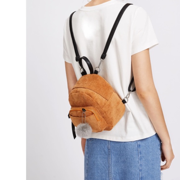 NEW COLORS Corduroy Mini Bookbag - Picture 4 of 7